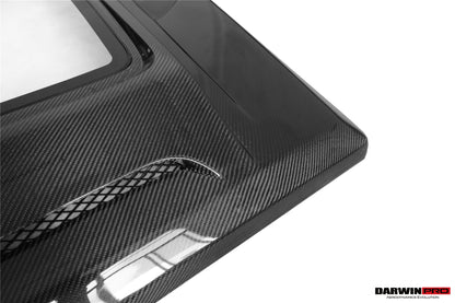 Capó de fibra de carbono DarwinPRO para Mercedes Benz W463 G Wagon IMP (2008-2018) | Compatible con G500, G550, G63 AMG y G65 AMG