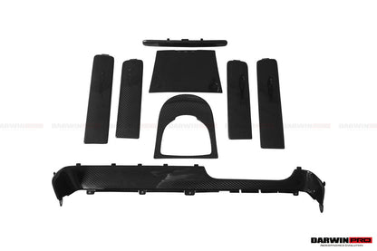 DarwinPRO 2019-2023 Mercedes Benz W464 G550 & G63AMG G-Class G Wagon Dry Carbon Fiber Replacement Interiors