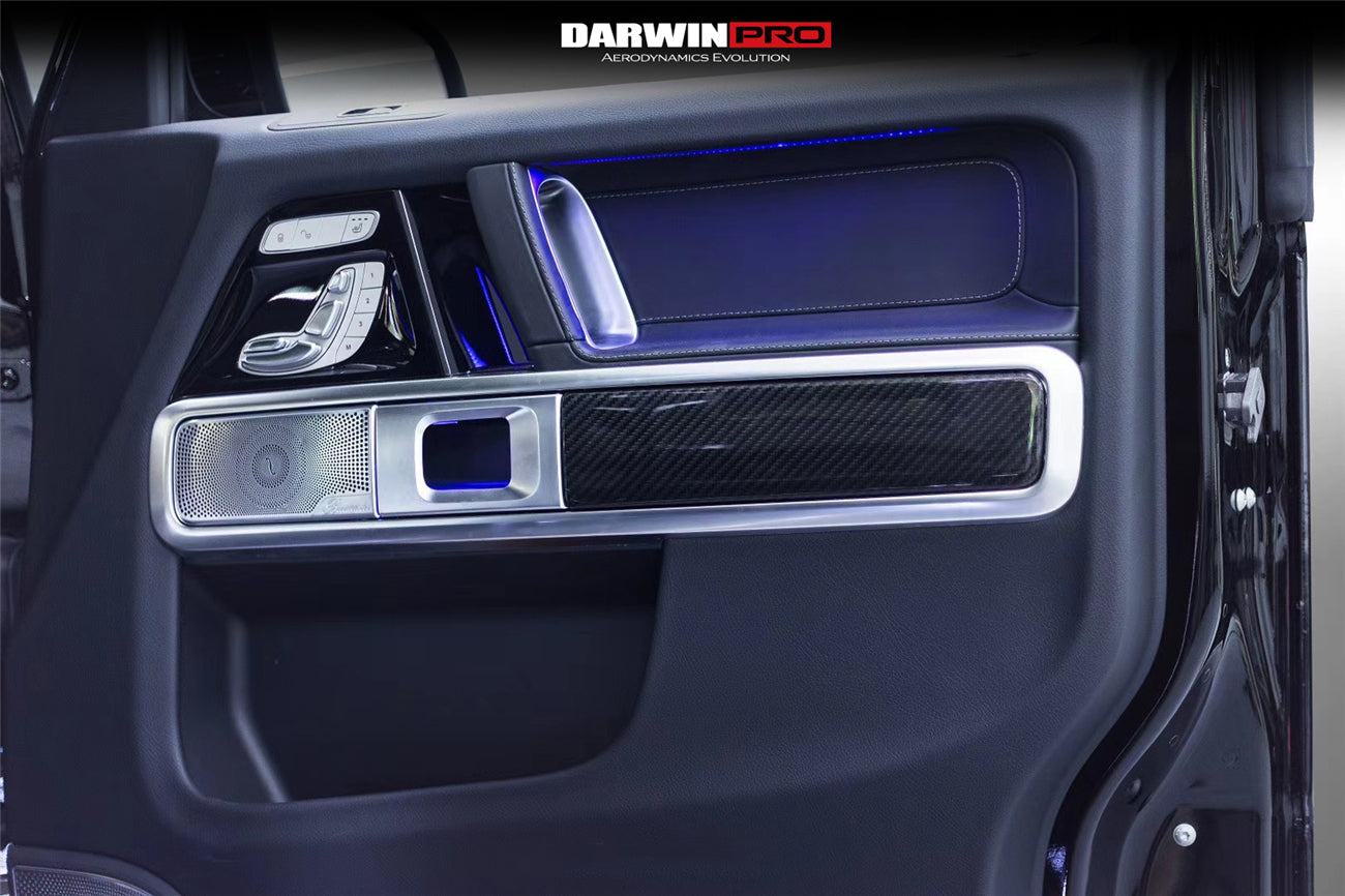 DarwinPRO 2019-2023 Mercedes Benz W464 G550 & G63AMG G-Class G Wagon Dry Carbon Fiber Replacement Interiors