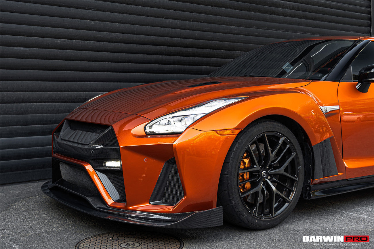 DarwinPRO BKSSII Style Front Bumper | 2008-2023 Nissan GTR R35
