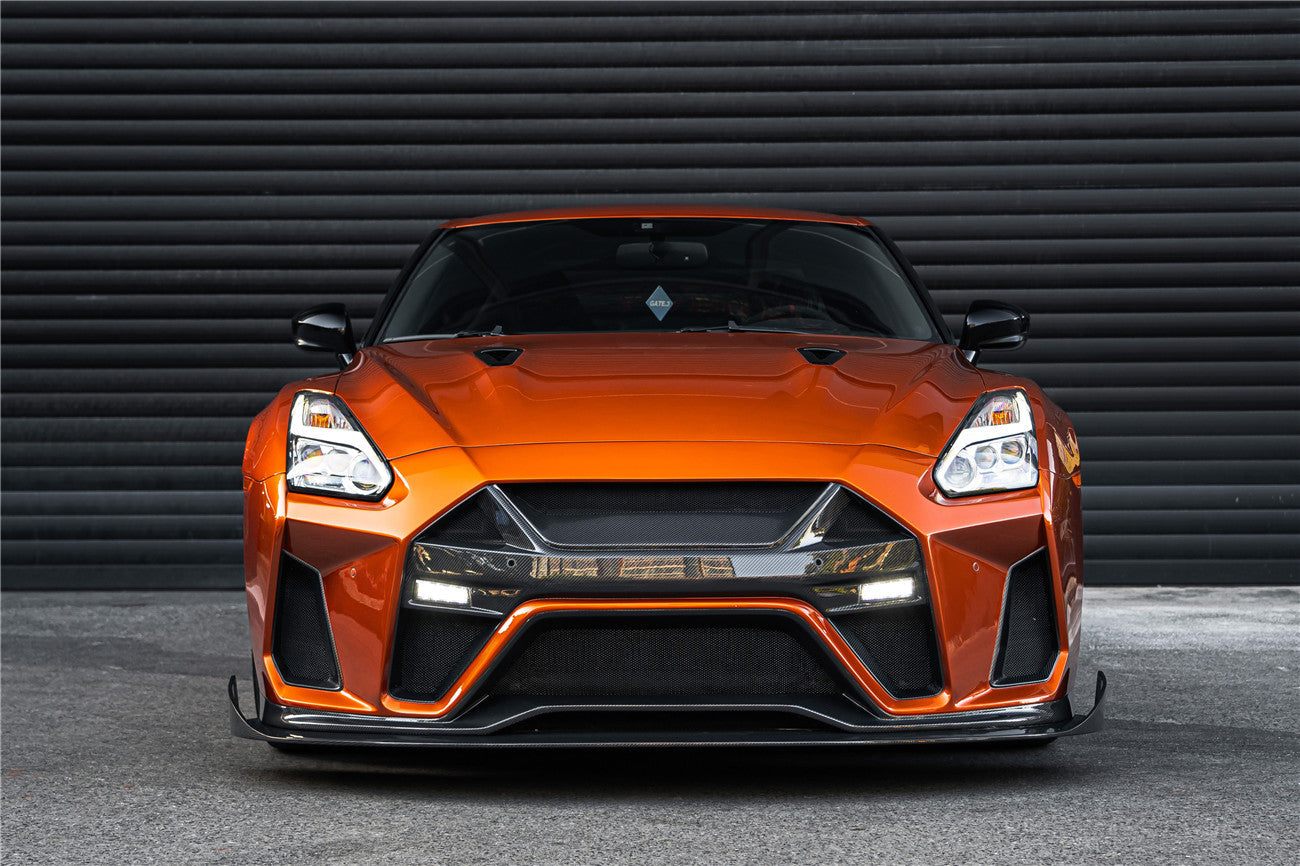 DarwinPRO BKSSII Style Front Bumper | 2008-2023 Nissan GTR R35
