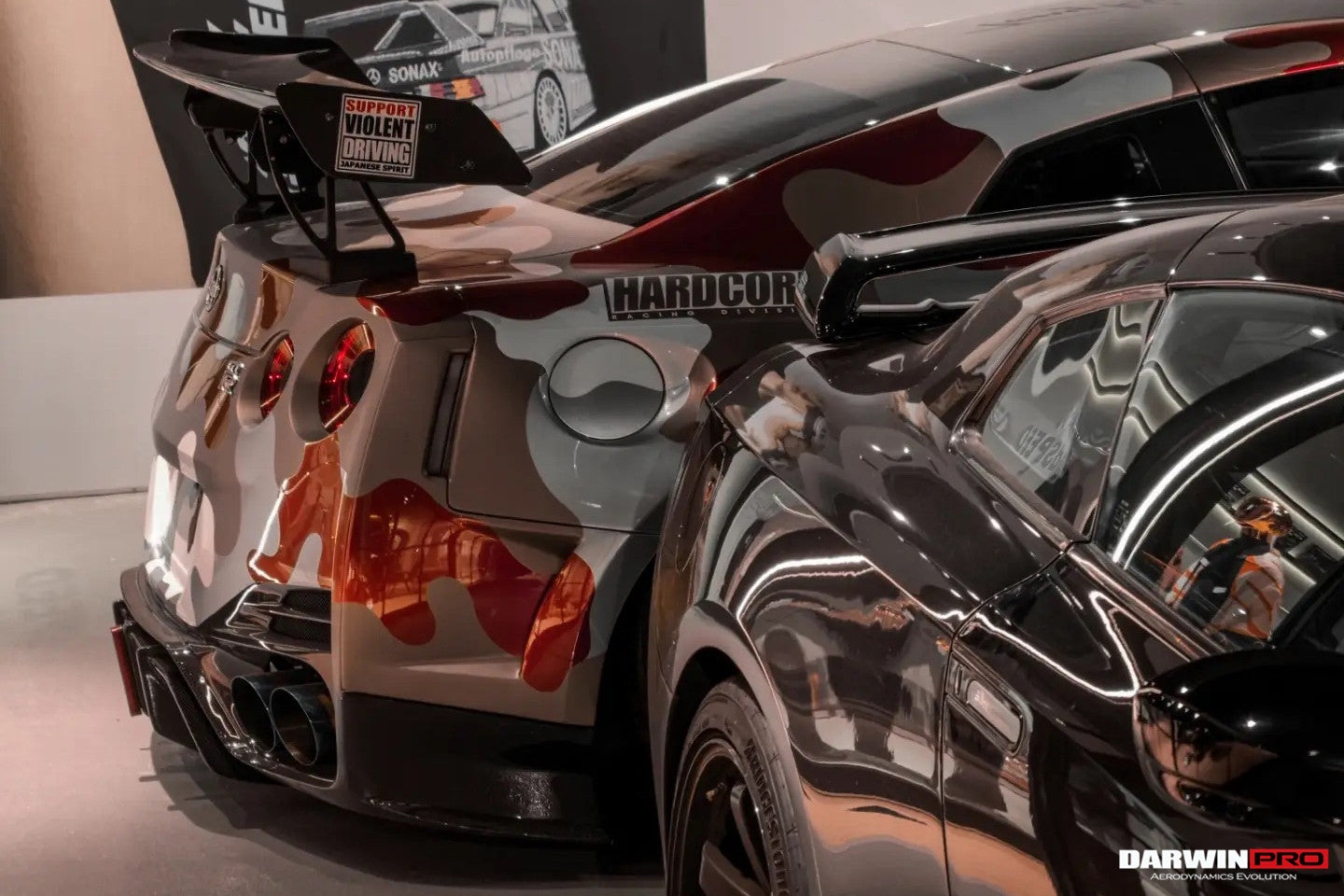 DarwinPRO BKSSII Style Partial Carbon Fiber Full Wide Body Kit | 2008-2023 Nissan GTR R35
