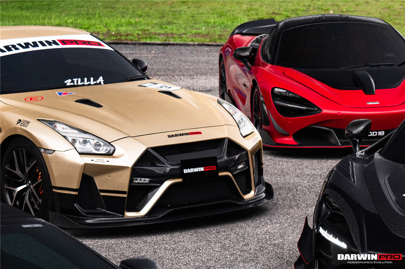 DarwinPRO BKSSII Style Front Bumper | 2008-2023 Nissan GTR R35
