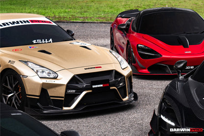 DarwinPRO BKSSII Style Front Bumper | 2008-2023 Nissan GTR R35