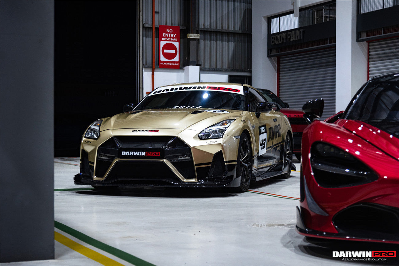 DarwinPRO BKSSII Style Front Bumper | 2008-2023 Nissan GTR R35