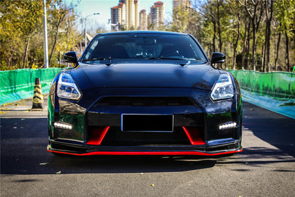 DarwinPRO Ver15 NSM Style Partial Carbon Fiber Front Bumper | 2008-2016 Nissan GTR R35