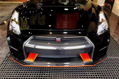 DarwinPRO Ver15 NSM Style Partial Carbon Fiber Front Bumper | 2008-2016 Nissan GTR R35