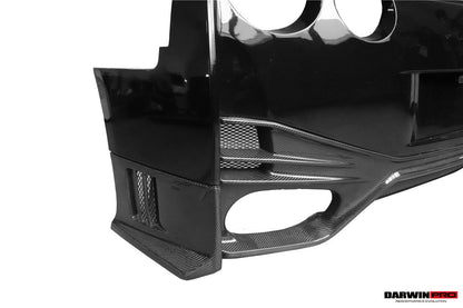 DarwinPRO NSM Style Partial Carbon Fiber Rear Bumper | 2008-2023 Nissan GTR R35