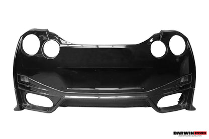 DarwinPRO NSM Style Partial Carbon Fiber Rear Bumper | 2008-2023 Nissan GTR R35