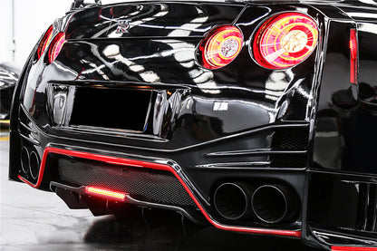 Difusor trasero de fibra de carbono DarwinPRO 2012-2023 Nissan GTR R35 DBA EBA BKSS