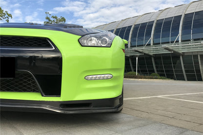 Faldón delantero parcial de fibra de carbono estilo DarwinPRO NSM | Nissan GTR R35 2012-2016