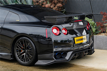Difusor trasero de fibra de carbono DarwinPRO 2017-2023 Nissan GTR R35 EBA BKSS