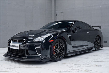 Faldones laterales de fibra de carbono DarwinPRO para Nissan GTR R35 EBA BKSS (2008-2023)