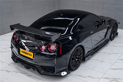Faldones laterales de fibra de carbono DarwinPRO para Nissan GTR R35 EBA BKSS (2008-2023)