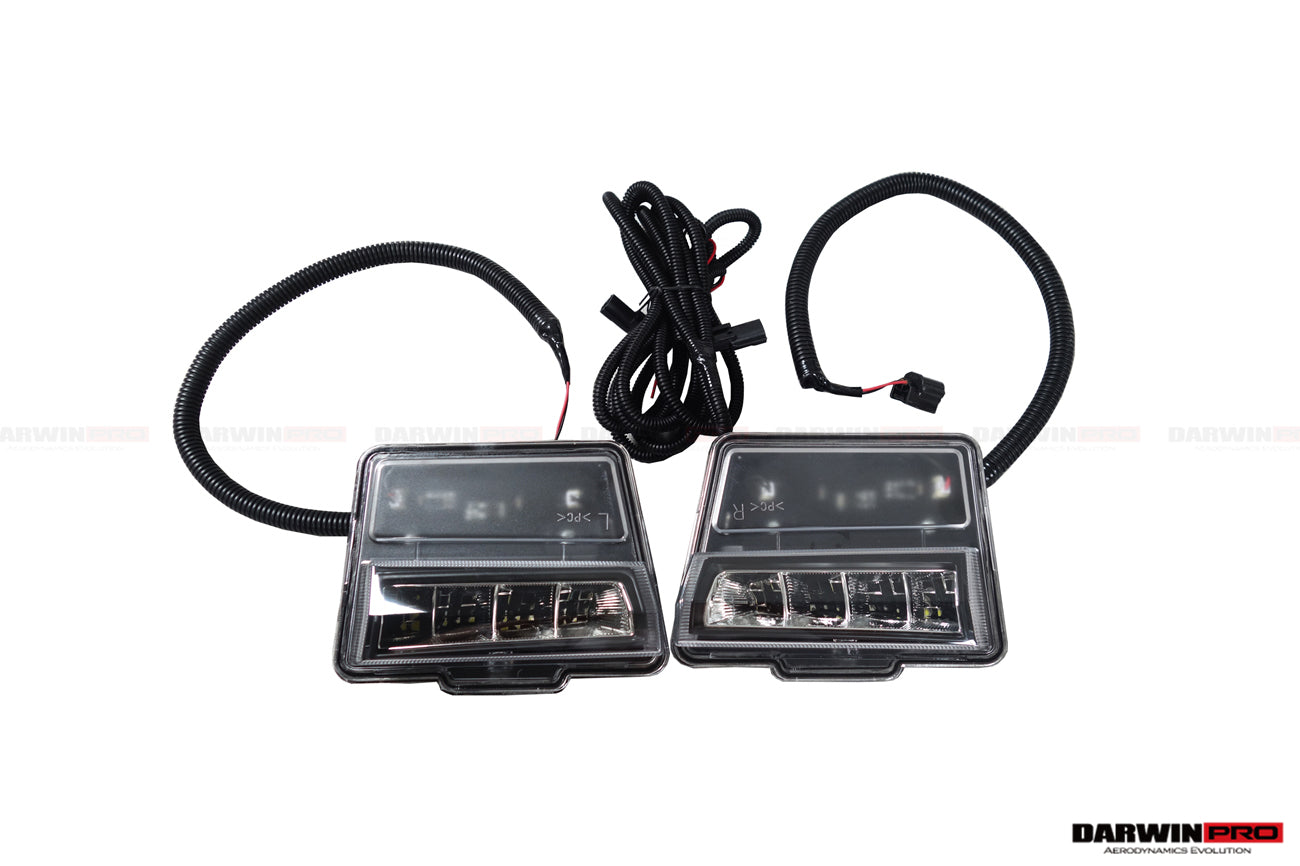 DarwinPRO 2017-2022 Nissan GTR R35 EBA Front Bumper LED Day Running Lights