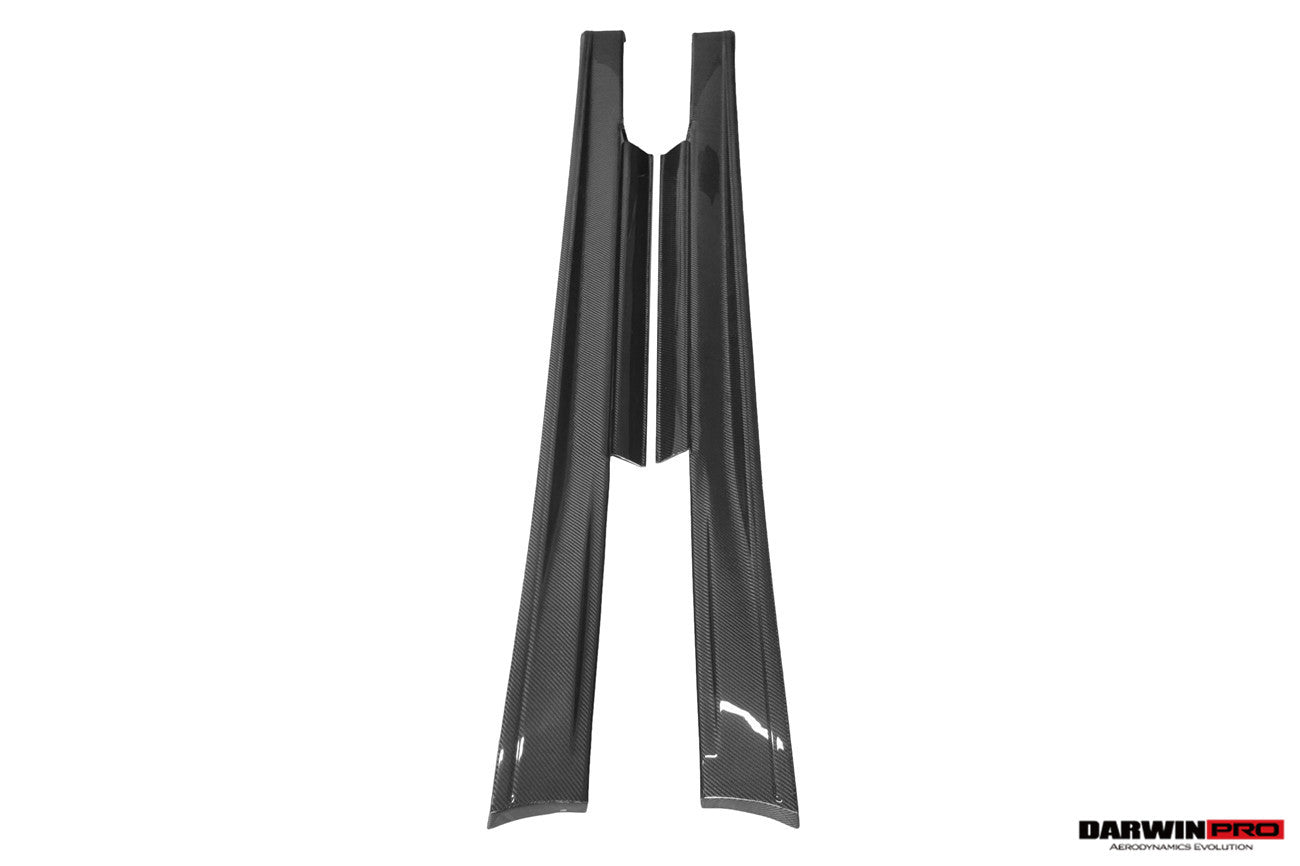 Faldones laterales de fibra de carbono DarwinPRO para Nissan GTR R35 CBA DBA NSM (2008-2023)