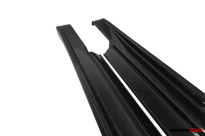 Faldones laterales de fibra de carbono DarwinPRO para Nissan GTR R35 CBA DBA NSM (2008-2023)