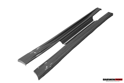 Faldones laterales de fibra de carbono DarwinPRO para Nissan GTR R35 CBA DBA NSM (2008-2023)