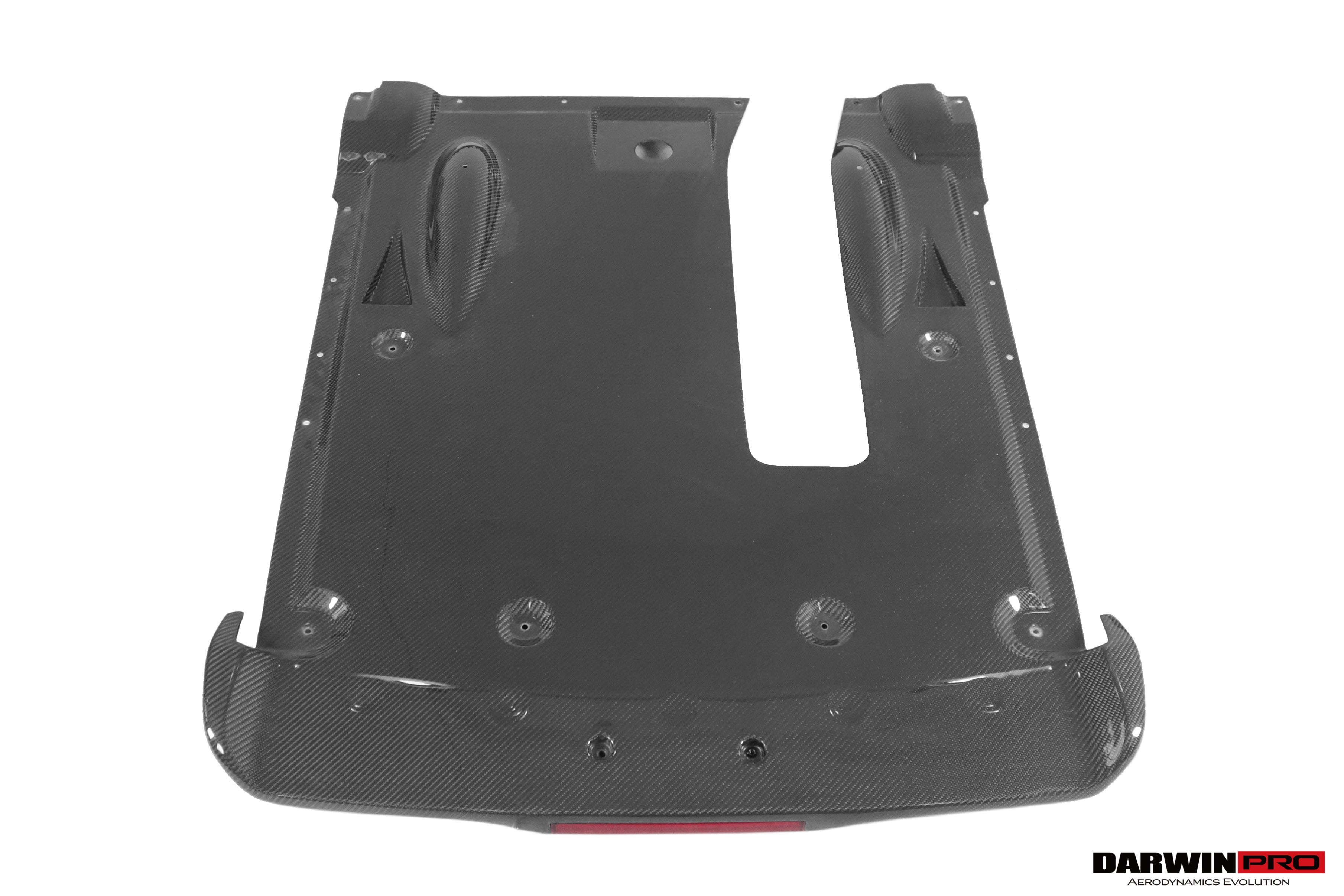 DarwinPRO 2012-2023 Nissan GTR R35 DBA EBA NSM Style Carbon Fiber Rear Diffuser Undertary With Break Light