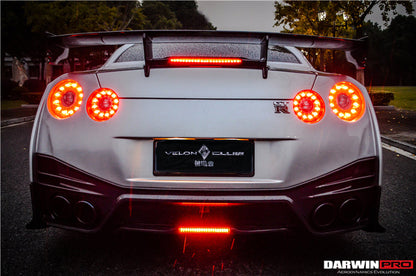 Difusor trasero de fibra de carbono DarwinPRO 2012-2023 Nissan GTR R35 DBA EBA BKSS
