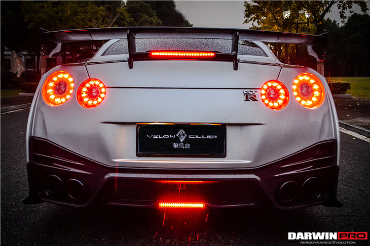 DarwinPRO NSM Style Carbon Fiber Trunk Spoiler Wing | 2008-2023 Nissan GTR R35