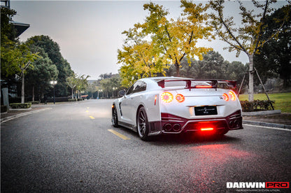 Difusor trasero de fibra de carbono DarwinPRO 2012-2023 Nissan GTR R35 DBA EBA BKSS