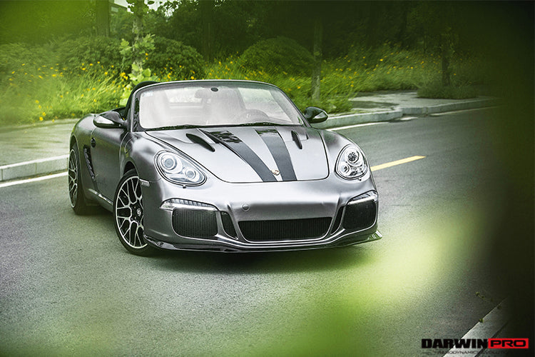 DarwinPRO 2009-2012 Porsche Cayman Boxster 987.2 GT3 Style Partial Carbon Fiber Full Body Kit