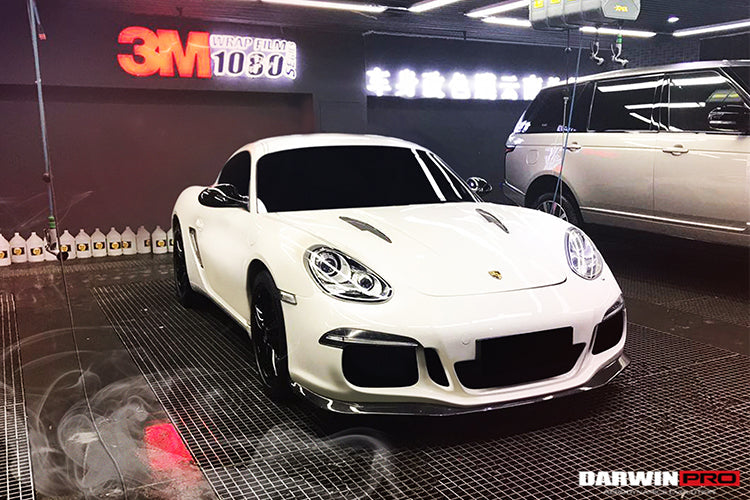 DarwinPRO 2009-2012 Porsche Cayman Boxster 987.2 GT3 Style Partial Carbon Fiber Full Body Kit