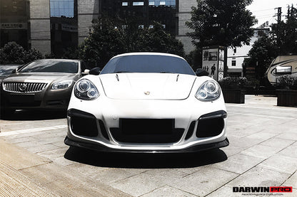 DarwinPRO 2009-2012 Porsche Cayman Boxster 987.2 GT3 Style Partial Carbon Fiber Full Body Kit