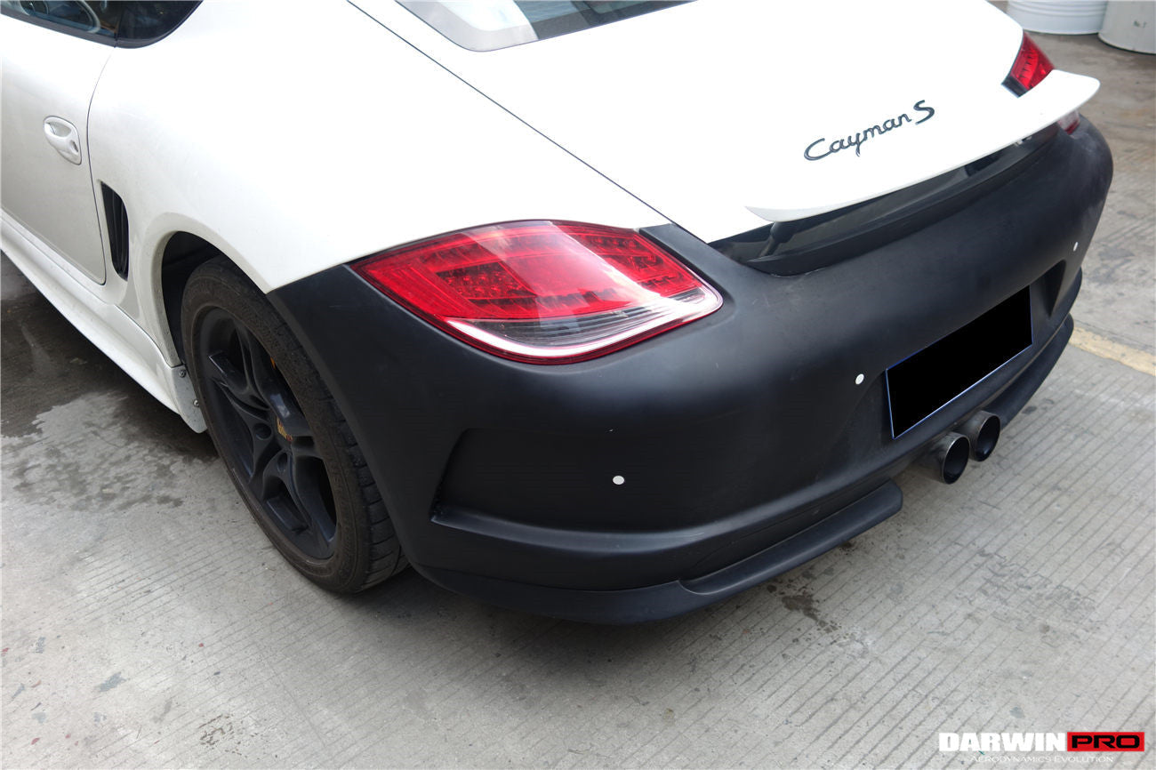 Parachoques trasero DarwinPRO 2009-2012 Porsche Cayman 987.2 GT3