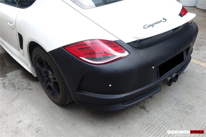 Parachoques trasero DarwinPRO 2009-2012 Porsche Cayman 987.2 GT3