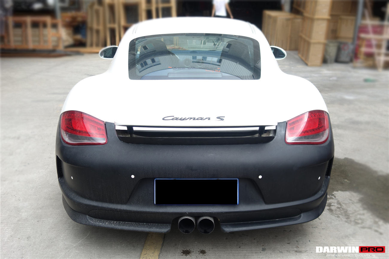 Parachoques trasero DarwinPRO 2009-2012 Porsche Cayman 987.2 GT3