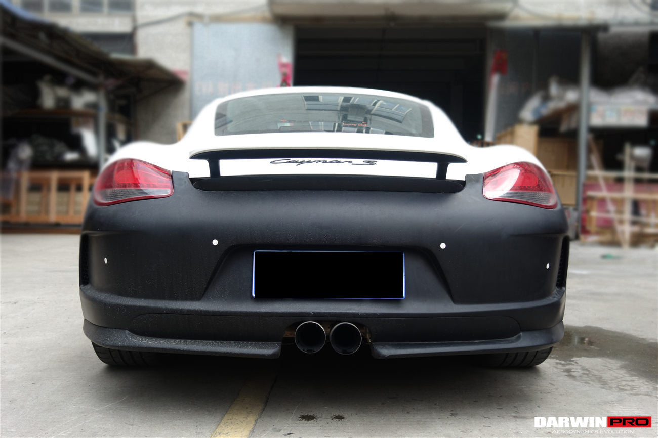 Parachoques trasero DarwinPRO 2009-2012 Porsche Cayman 987.2 GT3