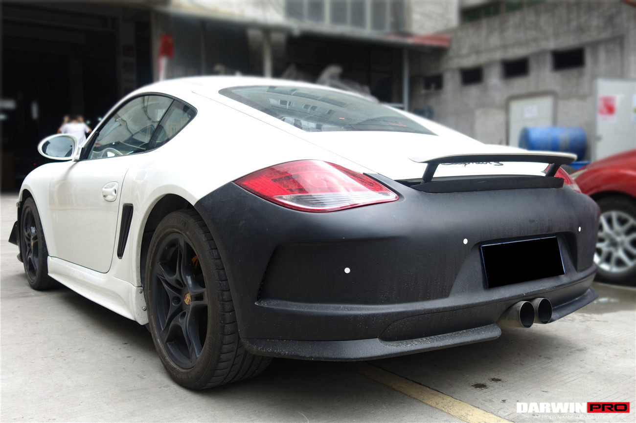 Parachoques trasero DarwinPRO 2009-2012 Porsche Cayman 987.2 GT3