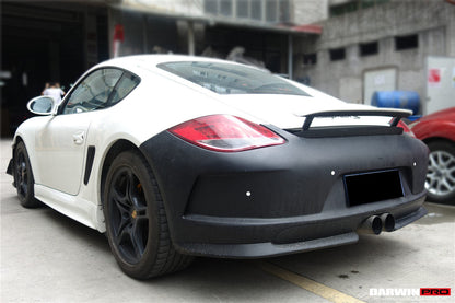 Parachoques trasero DarwinPRO 2009-2012 Porsche Cayman 987.2 GT3
