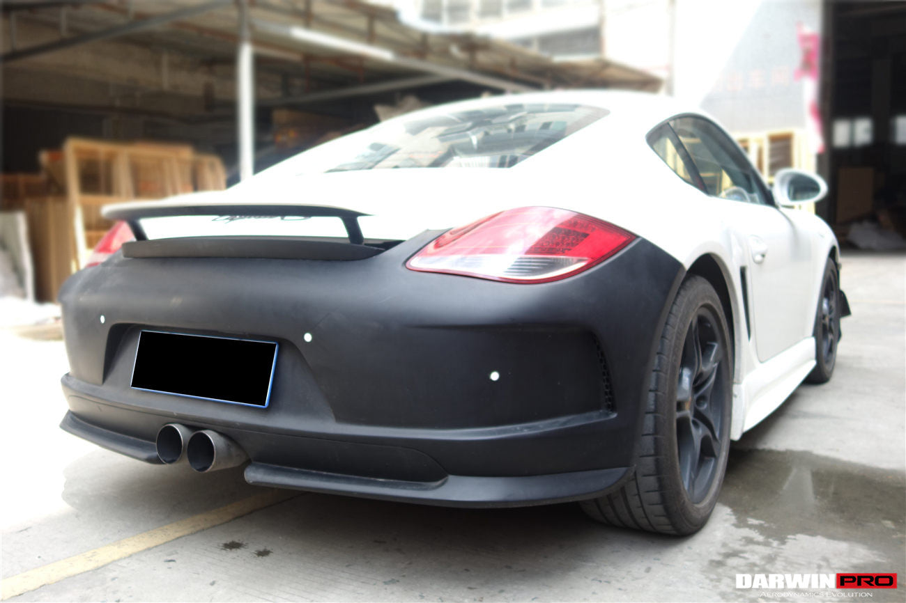 Parachoques trasero DarwinPRO 2009-2012 Porsche Cayman 987.2 GT3