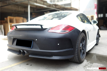 Parachoques trasero DarwinPRO 2009-2012 Porsche Cayman 987.2 GT3