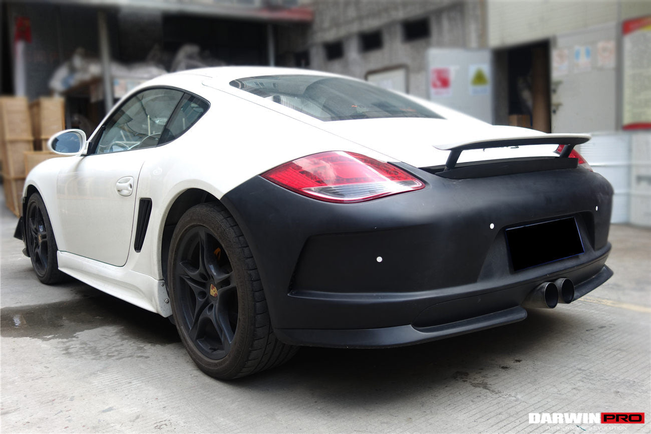Parachoques trasero DarwinPRO 2009-2012 Porsche Cayman 987.2 GT3