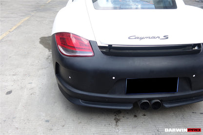 Parachoques trasero DarwinPRO 2009-2012 Porsche Cayman 987.2 GT3
