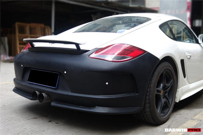 Parachoques trasero DarwinPRO 2009-2012 Porsche Cayman 987.2 GT3