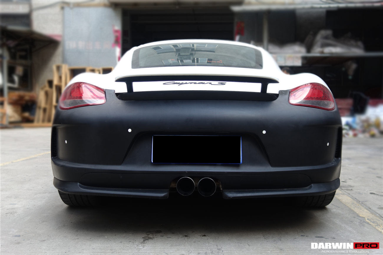 Parachoques trasero DarwinPRO 2009-2012 Porsche Cayman 987.2 GT3