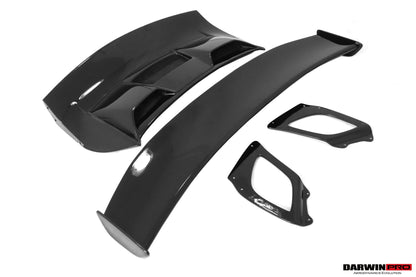 Alerón de maletero de fibra de carbono DarwinPRO 2016-2019 para Porsche 911 991.2 Carrera, S y 4S GT2RS