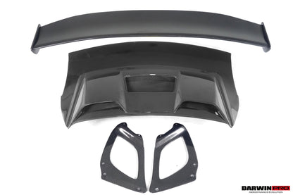 Alerón de maletero de fibra de carbono DarwinPRO 2013-2019 para Porsche 911 991.1 y 991.2 Turbo y S GT2RS