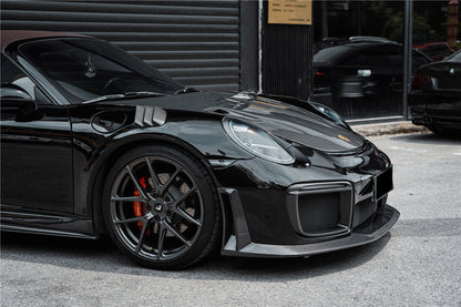 Guardabarros parcial de fibra de carbono DarwinPRO 2012-2015 Porsche 911 991.1 Carrera S Targa 4 4S GT3 Convert GT2RS Style