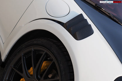 Guardabarros parcial de fibra de carbono DarwinPRO 2016-2019 Porsche 911 991.2 Carrera Targa 4 4S GT3 Convert GT2RS Style