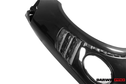 Guardabarros parcial de fibra de carbono DarwinPRO 2016-2019 Porsche 911 991.2 Carrera Targa 4 4S GT3 Convert GT2RS Style
