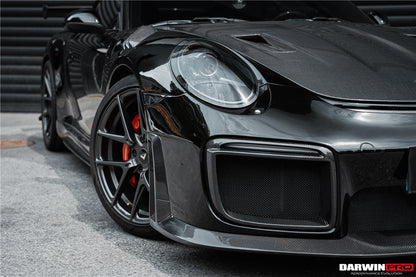 DarwinPRO 2012-2015 Porsche 911 991.1 Carrera S Targa 4 4S GT3 2C 4C Convert GT2RS Style Front Bumper