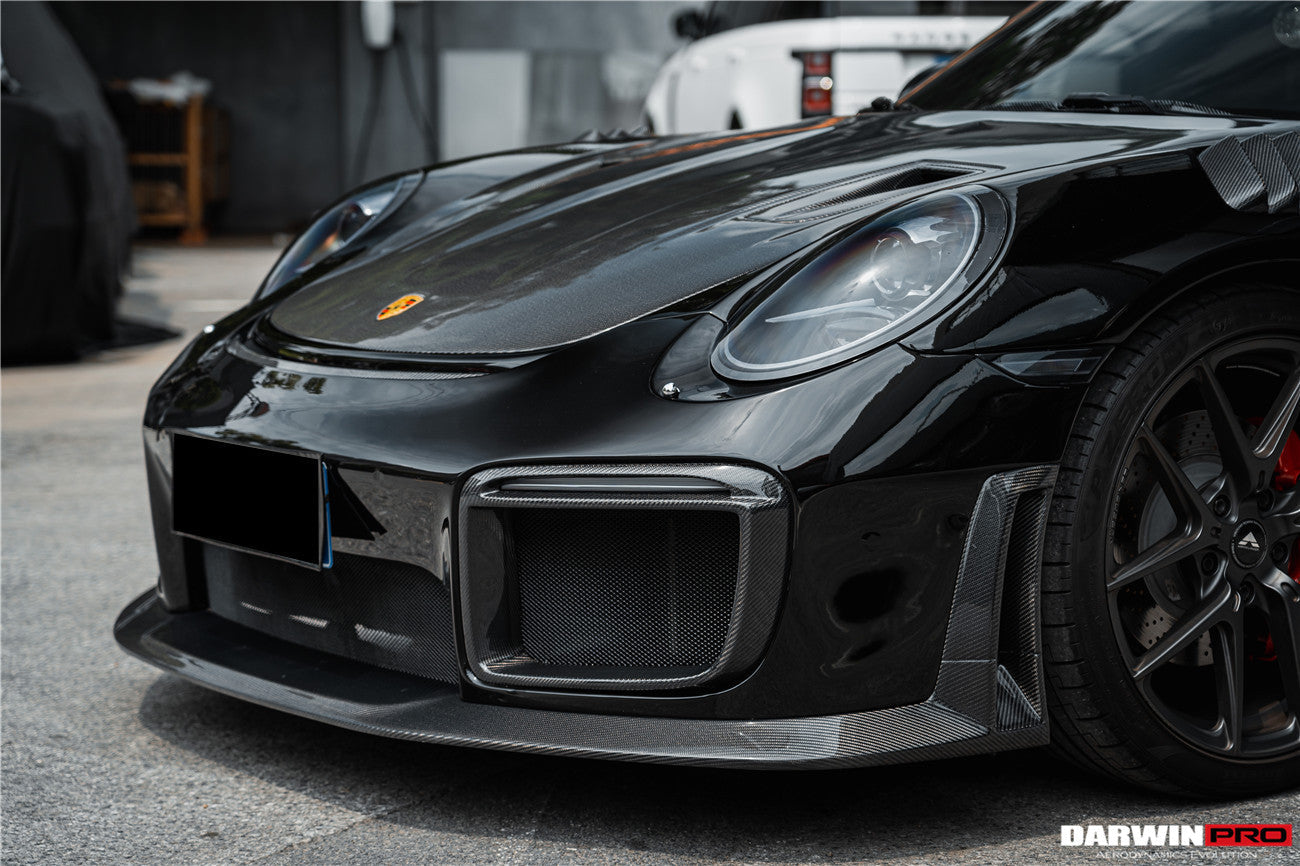 DarwinPRO 2012-2015 Porsche 911 991.1 Carrera S Targa 4 4S GT3 2C 4C Convert GT2RS Style Front Bumper