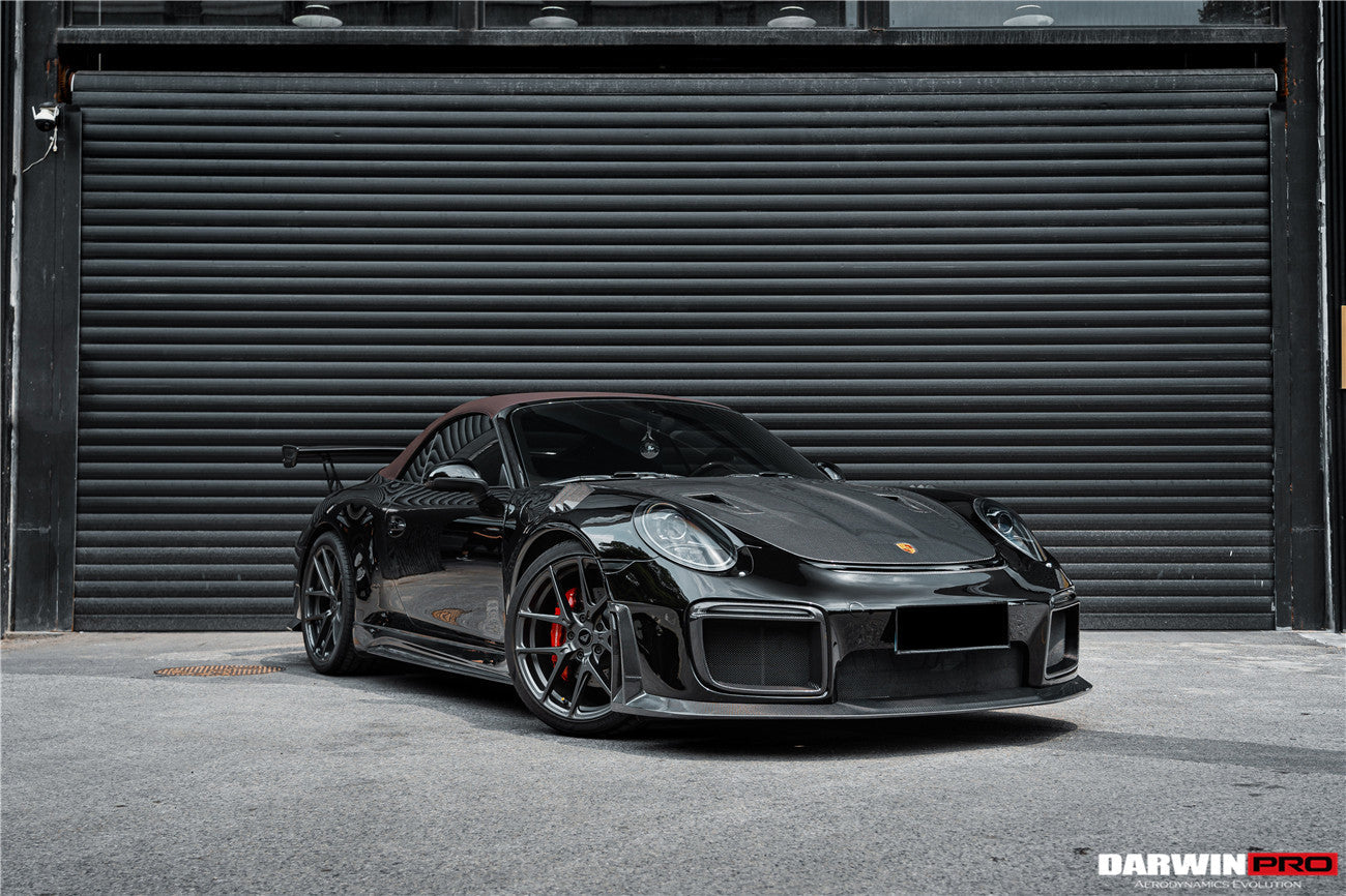 DarwinPRO 2012-2019 Porsche 991 Carrera S & Targa 4 & 4s & GT3 Convert GT2RS Style Carbon Fiber Hood