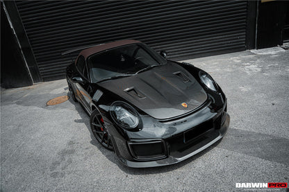 DarwinPRO 2012-2015 Porsche 911 991.1 Carrera S 2C Convert 991.2 GT2RS Style Part Carbon Fiber Full Body Kit